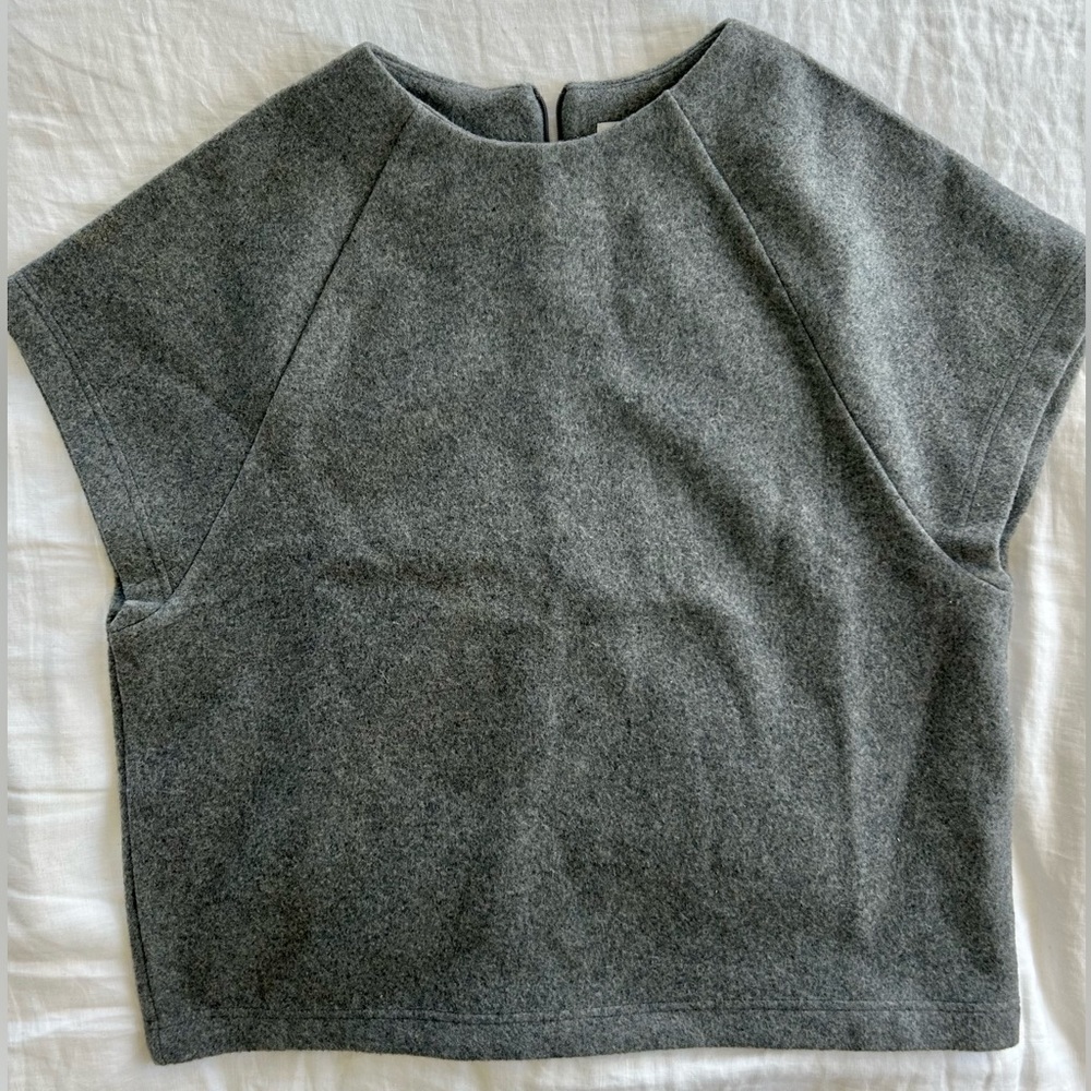 Adam et Ropé Oversized Wool Shirt